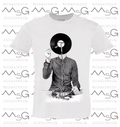 T-Shirt Vinyl Bianco