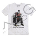 T-Shirt Totti "Speravo de morì prima" Bianca Uomo