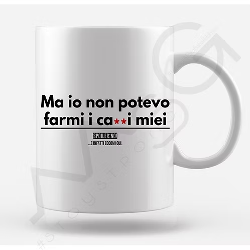 Tazza "Fatti miei" Tazza bianca