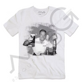 T-Shirt Gascoigne "Gazza alla Spina" Bianca Uomo