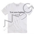 T-Shirt - "Sei mejo te" Bianco