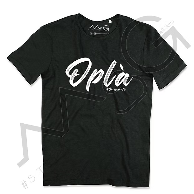 T-Shirt Oplà Nero