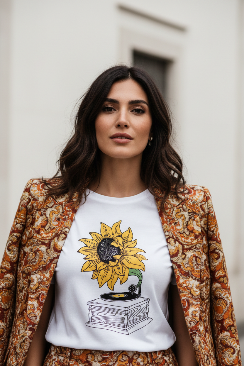T-shirt VinylSunFlower