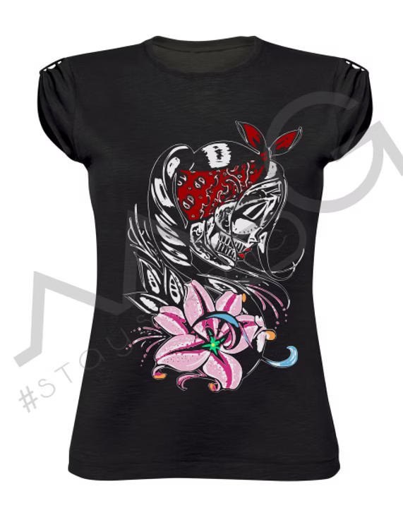 T-shirt Pin Up Nero