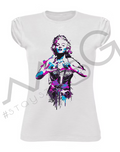 T-shirt Marilyn Love Bianco