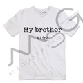 T-Shirt - "Mi frà" Bianco
