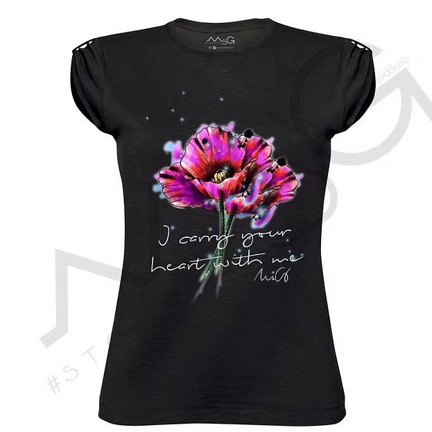 T-shirt Son Rossi Nero