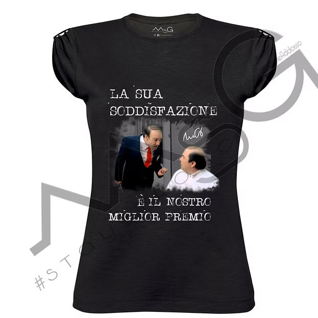 T-Shirt Dr. Thomas Nera Donna
