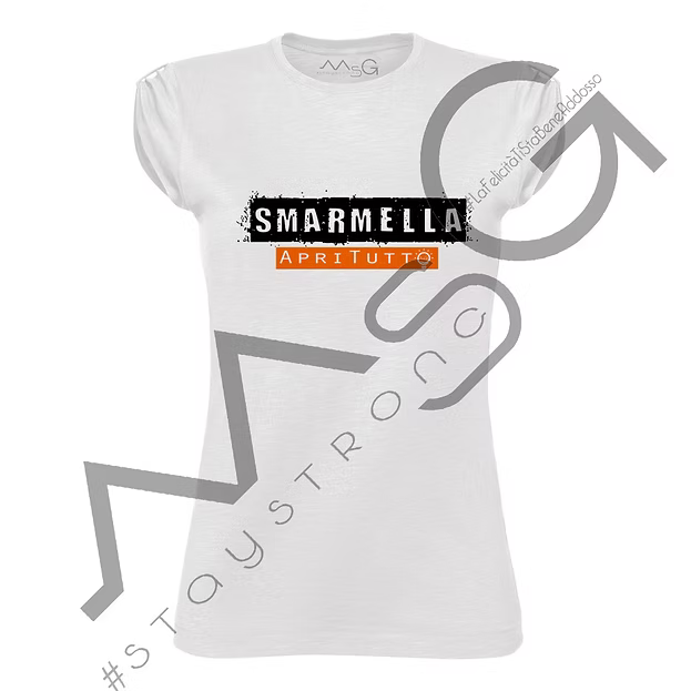T-shirt Smarmella Bianco