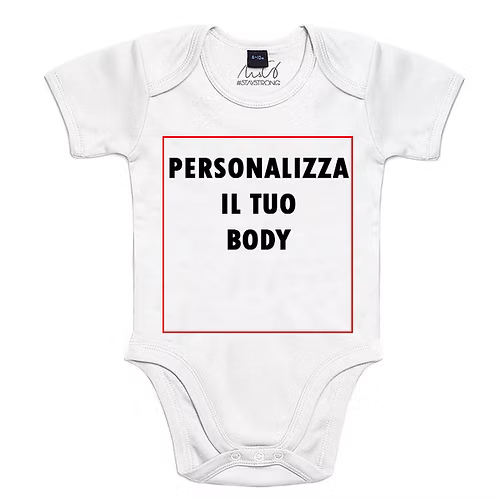 Body Baby PERSONALIZZATO NO