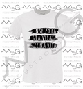 T-Shirt 'Nse po fa sta vita pe na vita Bianco