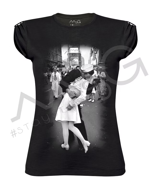 T-shirt Baciami Nero