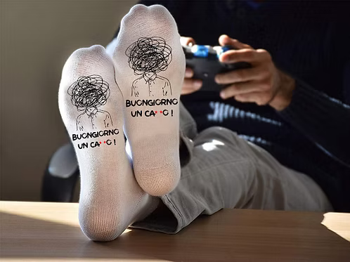 Calzini "Buongiorno un Ca**o"