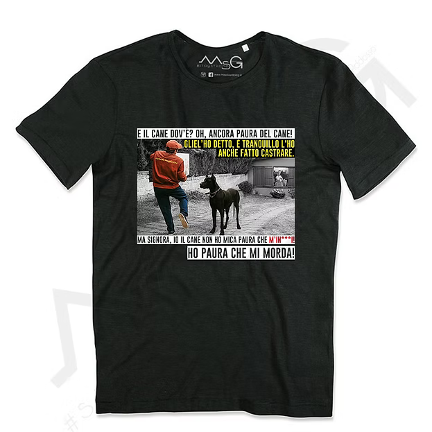 T-Shirt Grandi Magazzini Nero