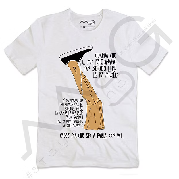 T-Shirt Garpez Bianco