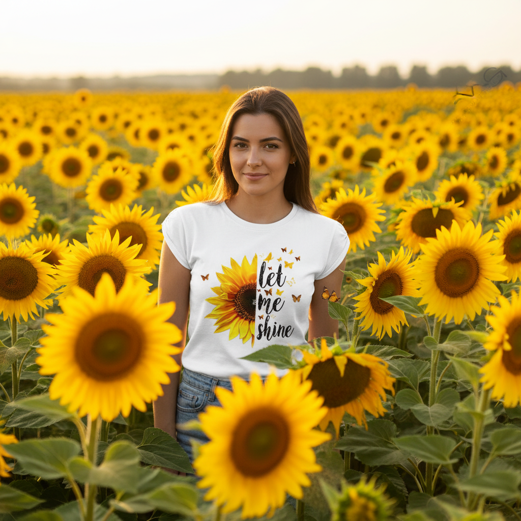 T-shirt" Let me Shine"