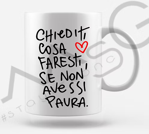 Tazza "Se non avessi..." Tazza bianca