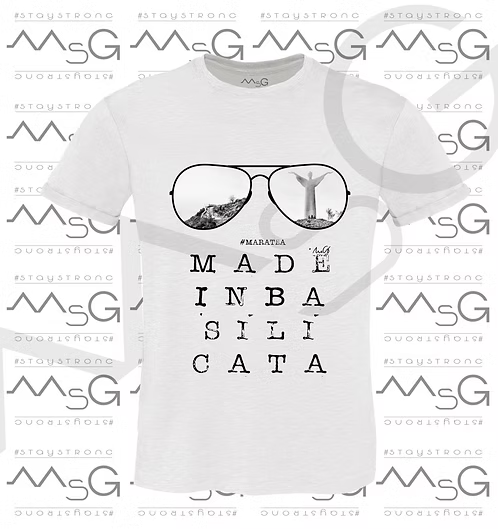 T-Shirt - Maratea "Made In Basilicata" Bianco