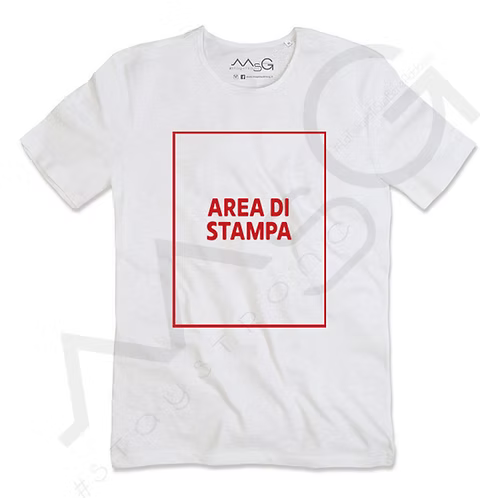 T-shirt PERSONALIZZATA – MsG StayStrong BIANCA UOMO NO