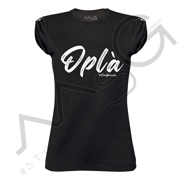 T-shirt Oplà Nero