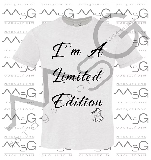 T-Shirt Limited Edition Bianco