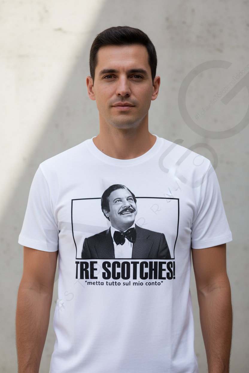T-Shirt TRE SCOTCHES!
