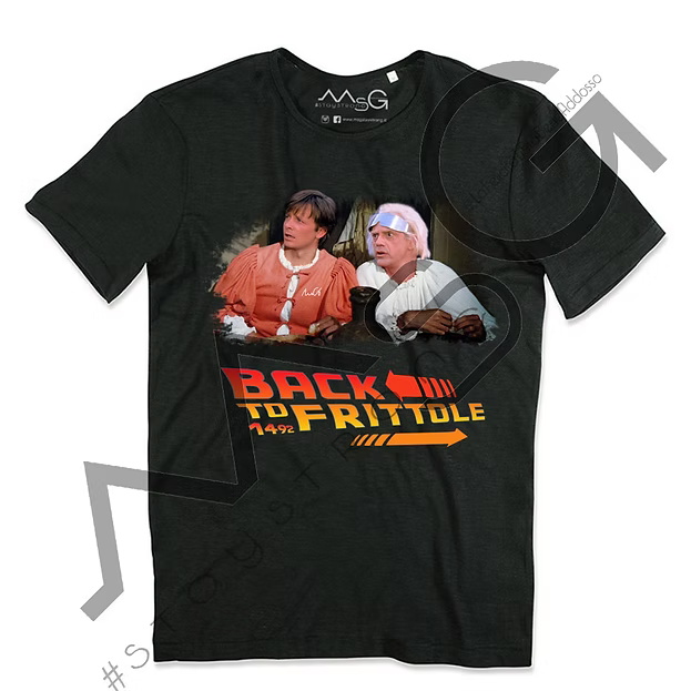 T-Shirt Back to Frittole Nero