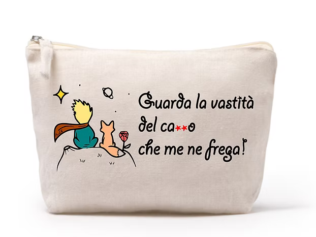 Pochette “Guarda la vastità del ca**o che me ne frega"