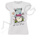 T-shirt "Cappellaio" Bianco