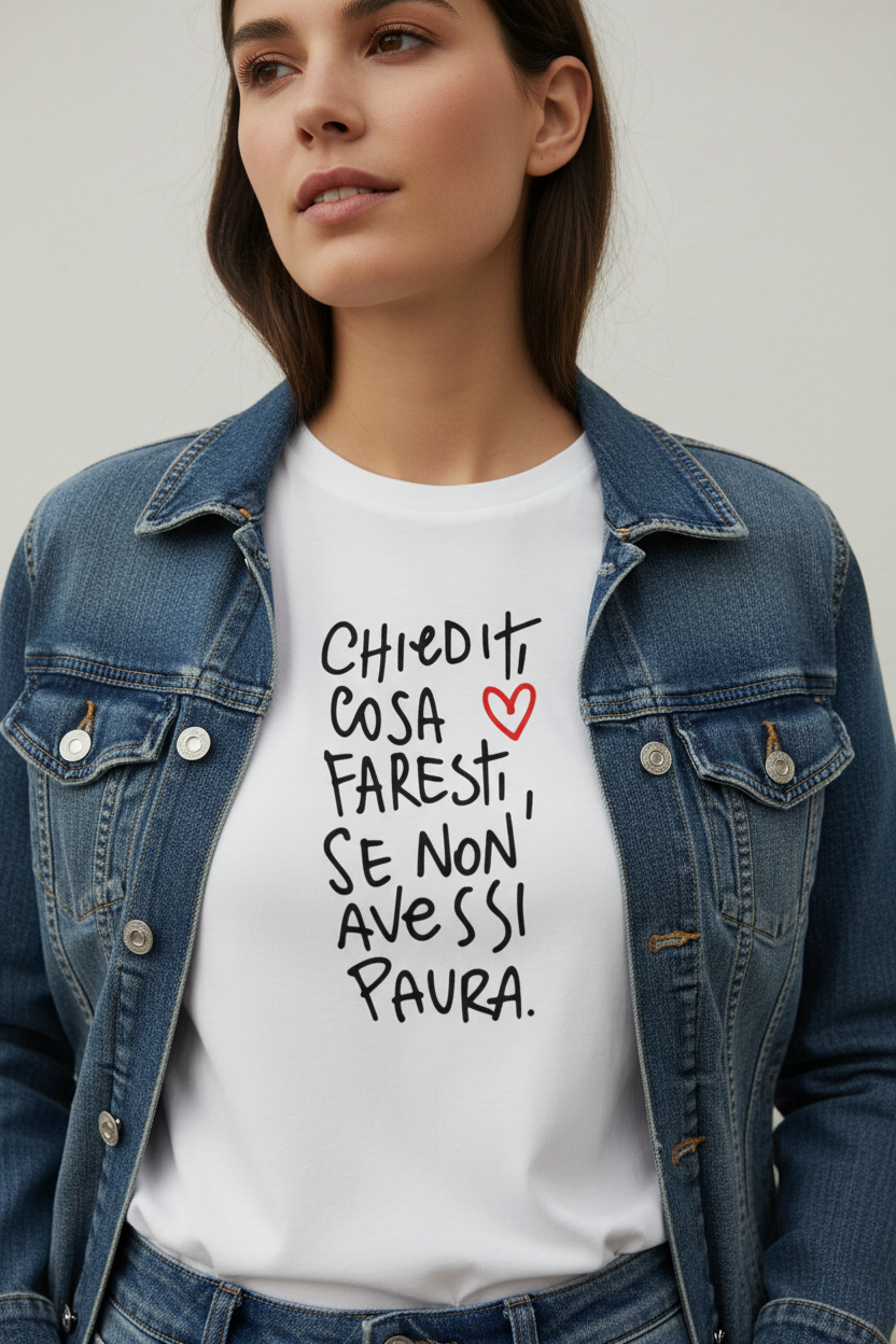 T-shirt Se non avessi paura