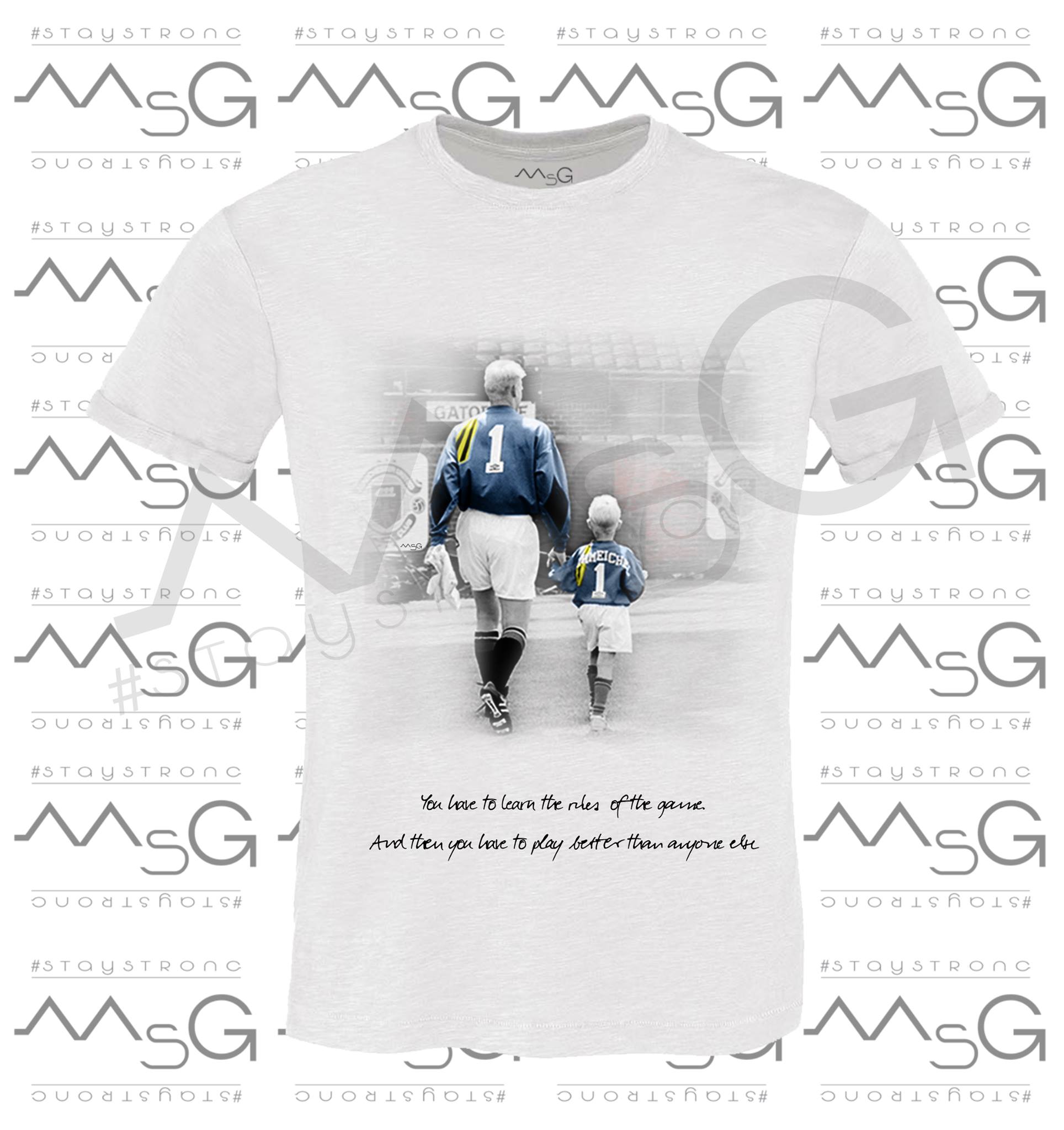 T-shirt "Father and Son" Bianca Uomo NO