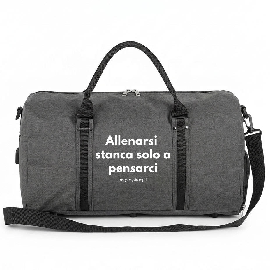 Borsone Palestra MsG - Allenarsi stanca solo a pensarci