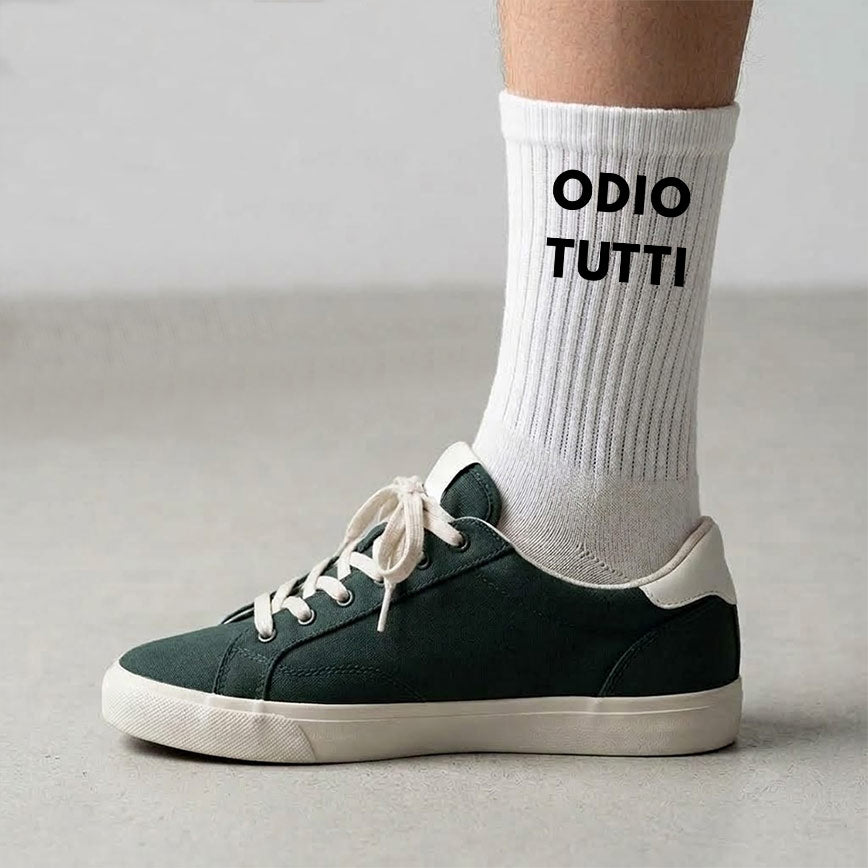 Calzini ODIO TUTTI