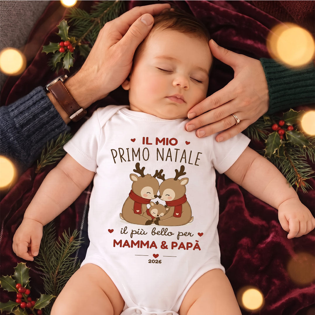 Body Neonato "Il Mio Primo Natale" 2026