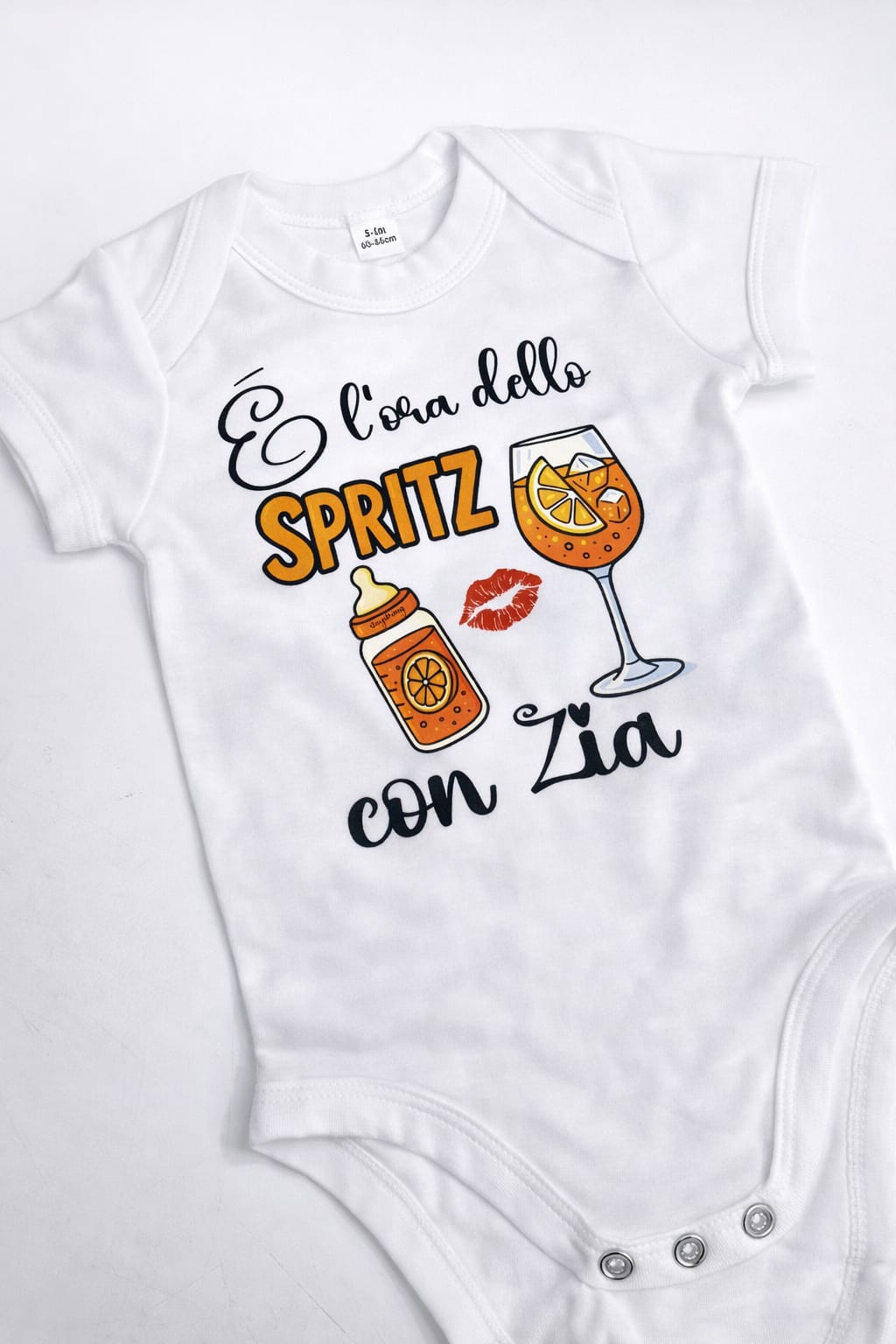 Body Neonato “SPRITZ CON ZIA 🍹”