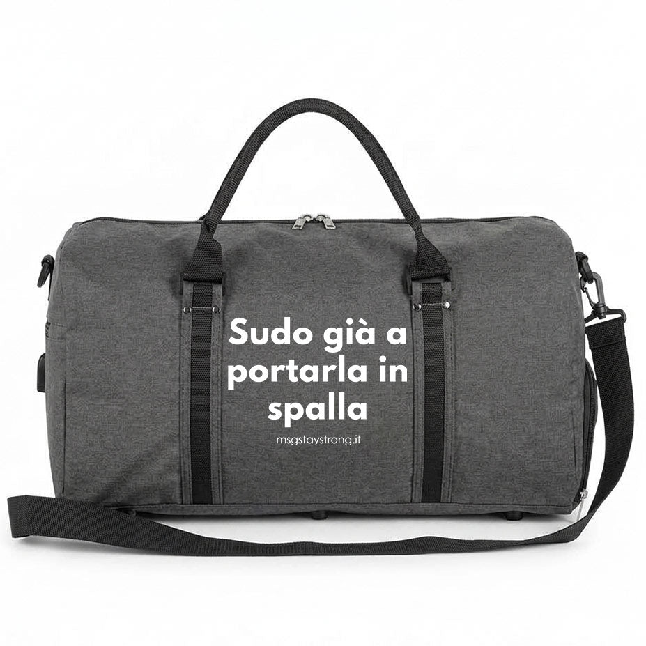 Borsone Palestra MsG - Sudo già a portarlo in spalla