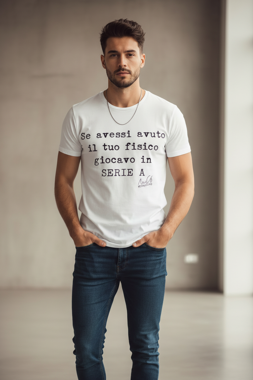 T-Shirt "Se avessi avuto il tuo fisico"