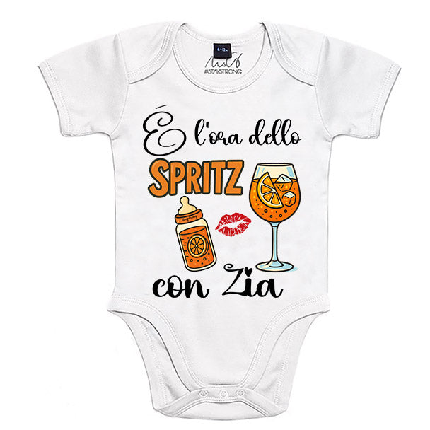 Body Neonato “SPRITZ CON ZIA 🍹” NO