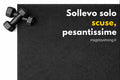 Telo Palestra in Microfibra 50x100 – “Sollevo solo scuse, pesantissime"
