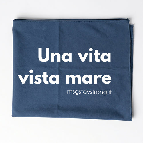 Kit Mare Telo + Borsa "Una vita vista MARE" – MsG #StayStrong