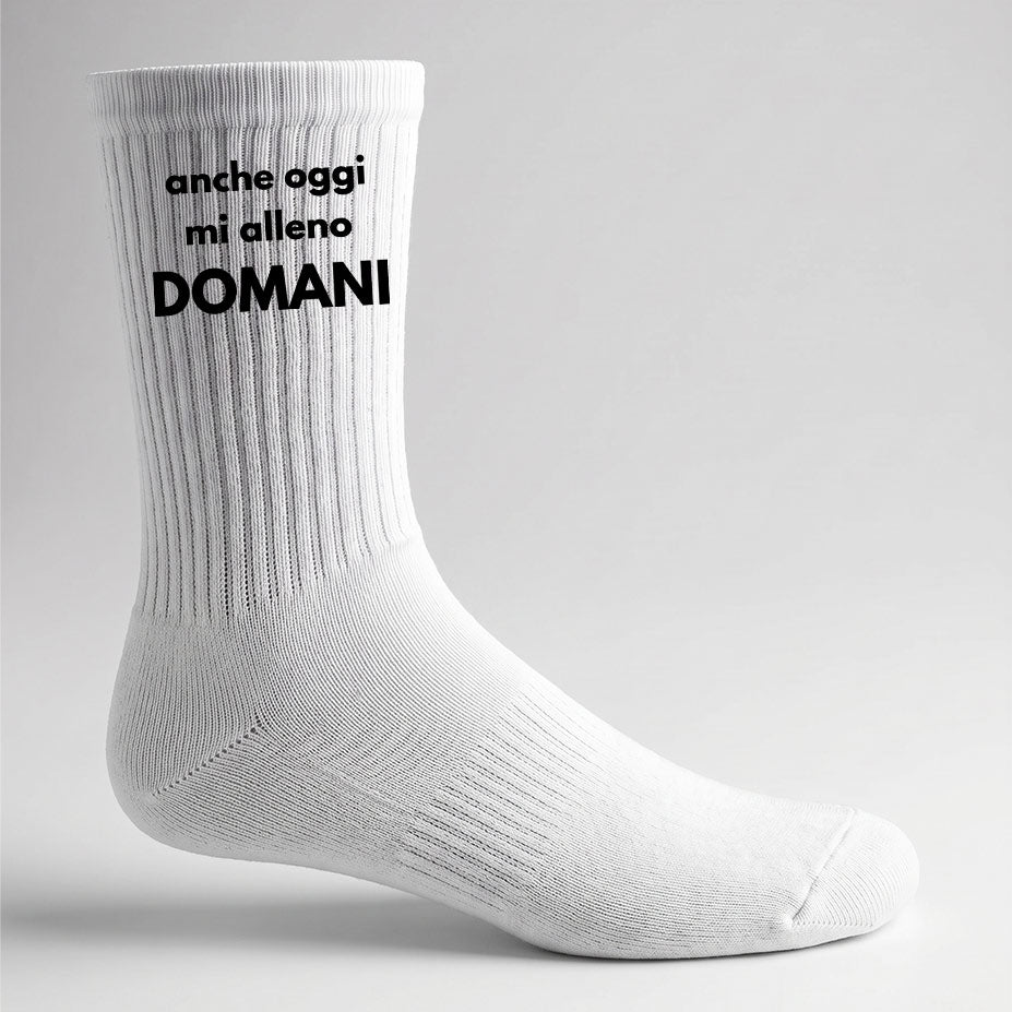Calzini Anche oggi mi alleno DOMANI