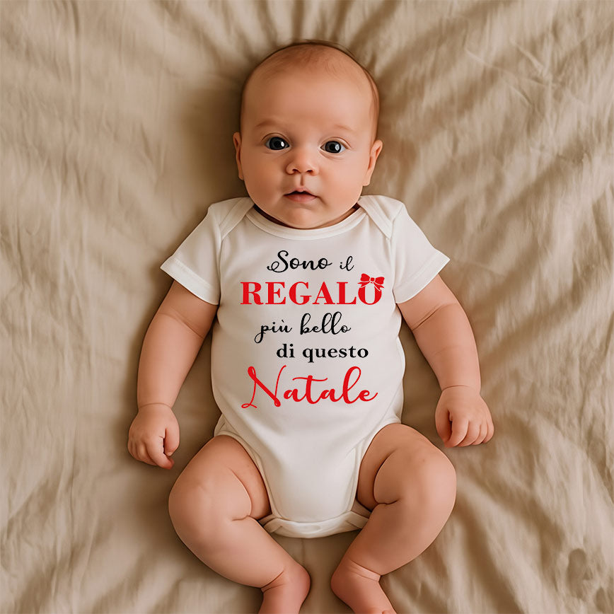 Body Neonato "Il Regalo più Bello di Natale"