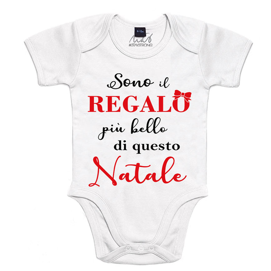 Body Neonato "Il Regalo più Bello di Natale"