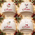 Cappellino Neonato Natale Personalizzato con Nome