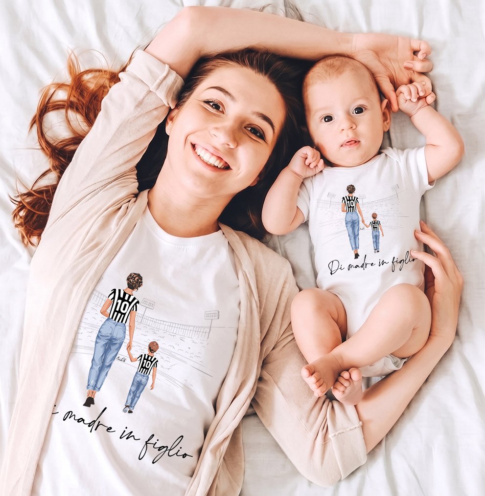 T-Shirt "Di madre in figlio/a" – MsG #StayStrong