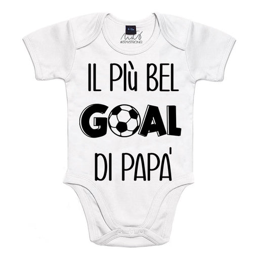 Body Neonato - "Il più bel gol di Papà" Body 12-18 mesi SI