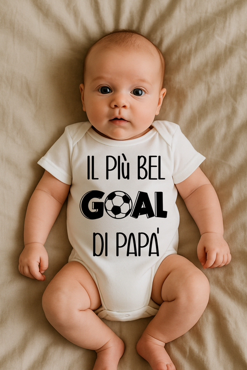 Body Neonato - "Il più bel gol di Papà"