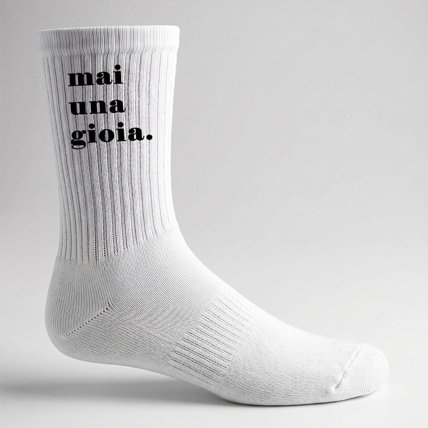 Calzini "MAI UNA GIOIA" 37-41