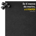 Telo Palestra in Microfibra 50x100 – “Se ti manca da morire..." NO