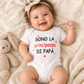 Body Neonato "Principessa di Papà"